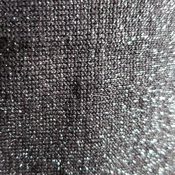 Black, sparkly, long sleeved, full length, jumpsuit for winter holidays! Size 18 - Picture 8 of 8